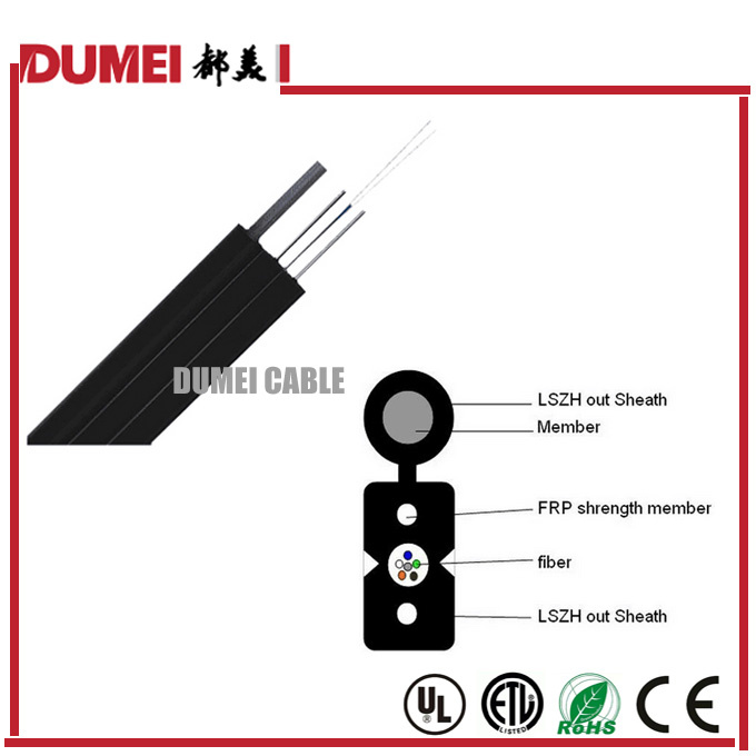 1core/2cores Gjyxch FTTH Outdoor Optical Fiber Cable