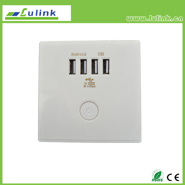 USB Intelligent Socket/USB Outlet/USB Wall Plate