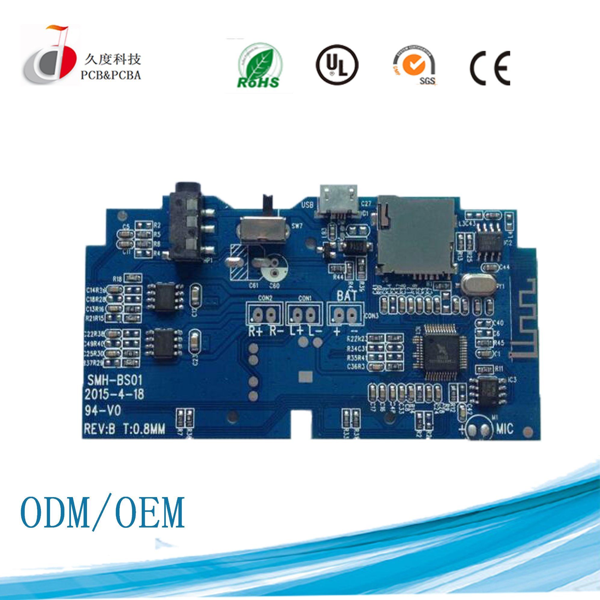 One Stop Electronic Design Assembly Manufacturing PCB PCBA