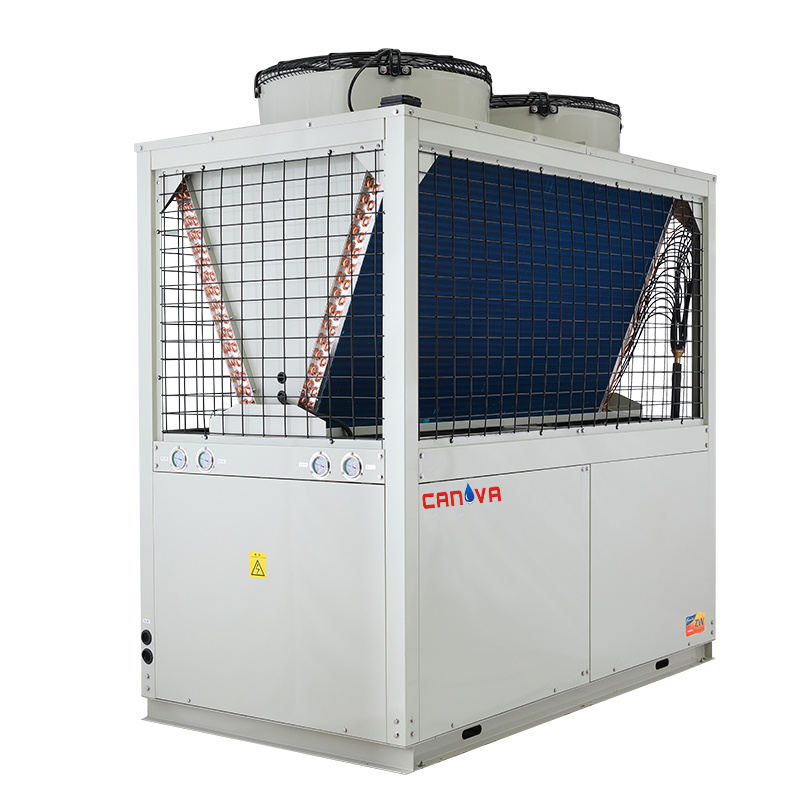 Central Business District Heated Water Using Heat Pump Machine