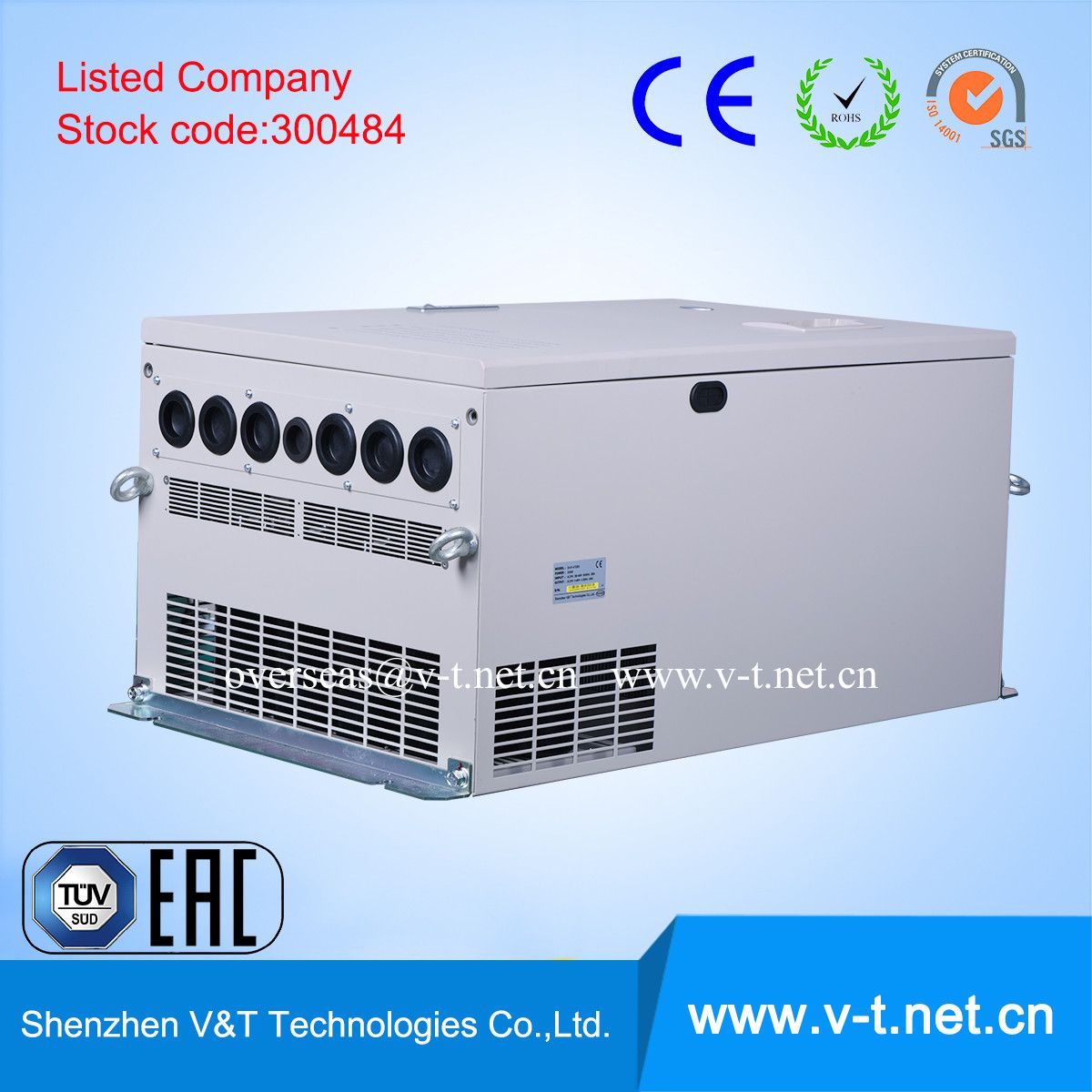 V&T V5-H 220kw - HD AC Drives/Frequency Inverter 1pH/3pH