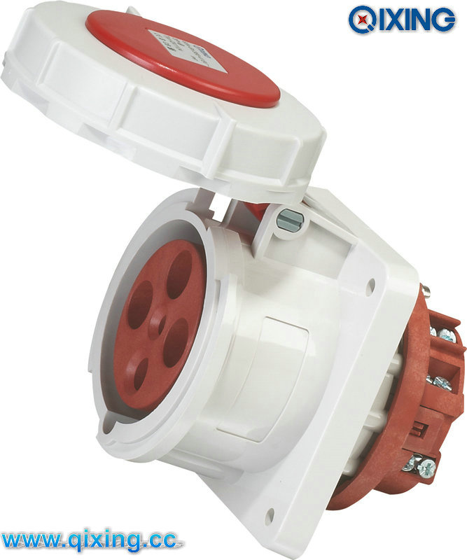 63A Floor Receptacle for Industrial Plug and Socket (QX1124)
