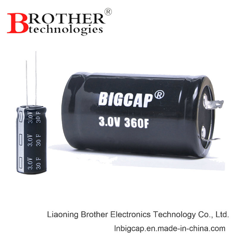 High Power Winding Types Supercapacitor (2.7V 2.8V 3.0V 10f) Ultracapacitor
