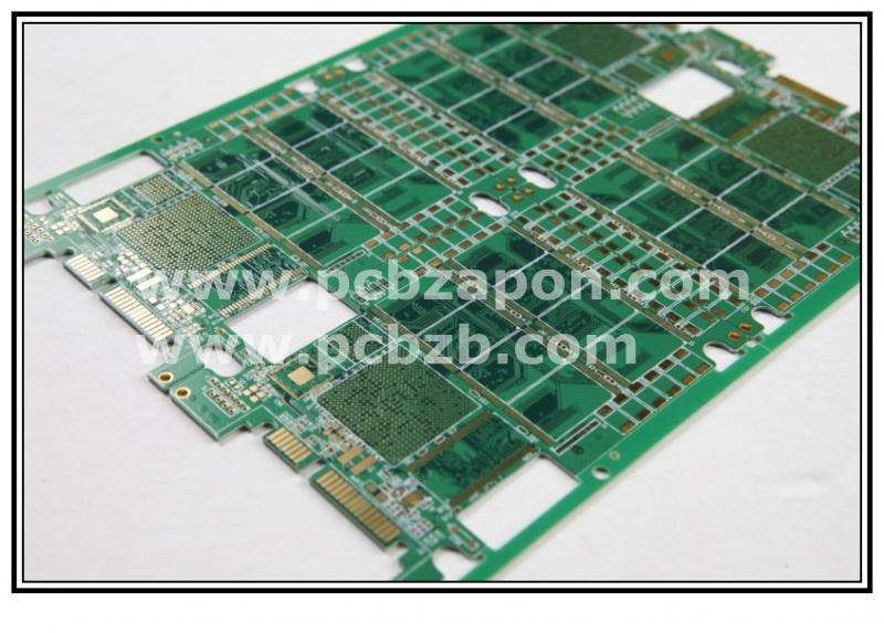 FR-4 Gold Finishing Green PCB&IC