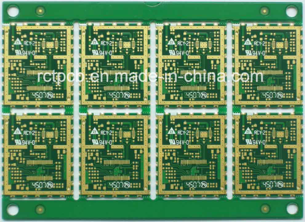 6 Layer Half Hole Rigid PCB