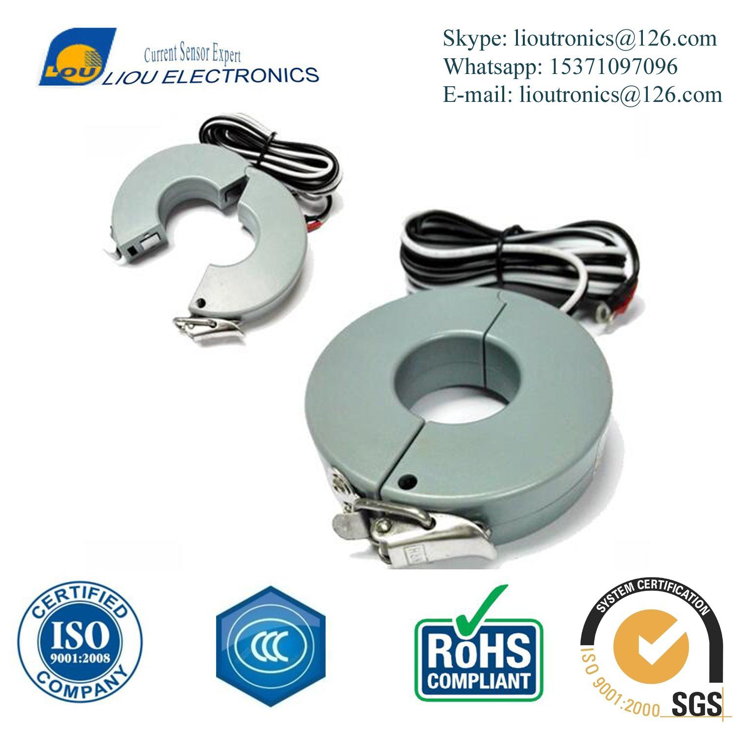0.5 Class Accuracy 400A/5A Split Core Current Transformer