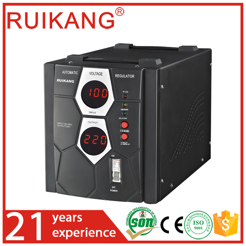 OEM Ce and ISO9001 Approved Used in Machine 1500 Watt AC Automatic Voltage Regulator