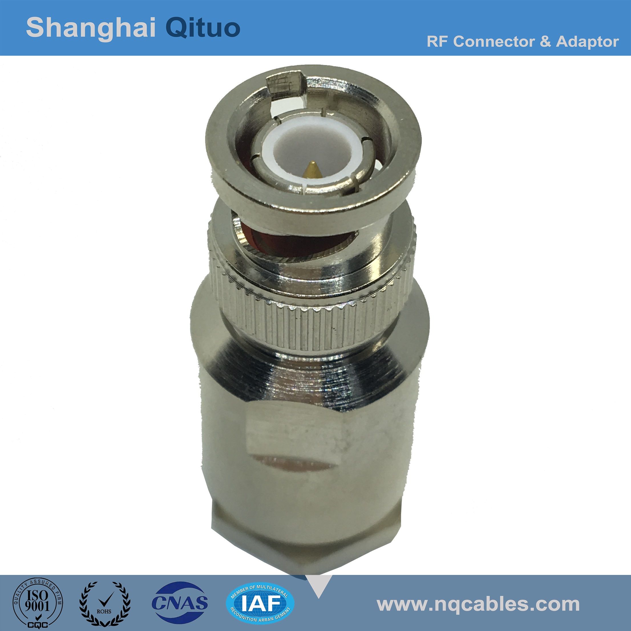 RF Connector BNC Straight Male Plug (BNC-J5, J7, J8, J9, J12, J13) (6 kinds)