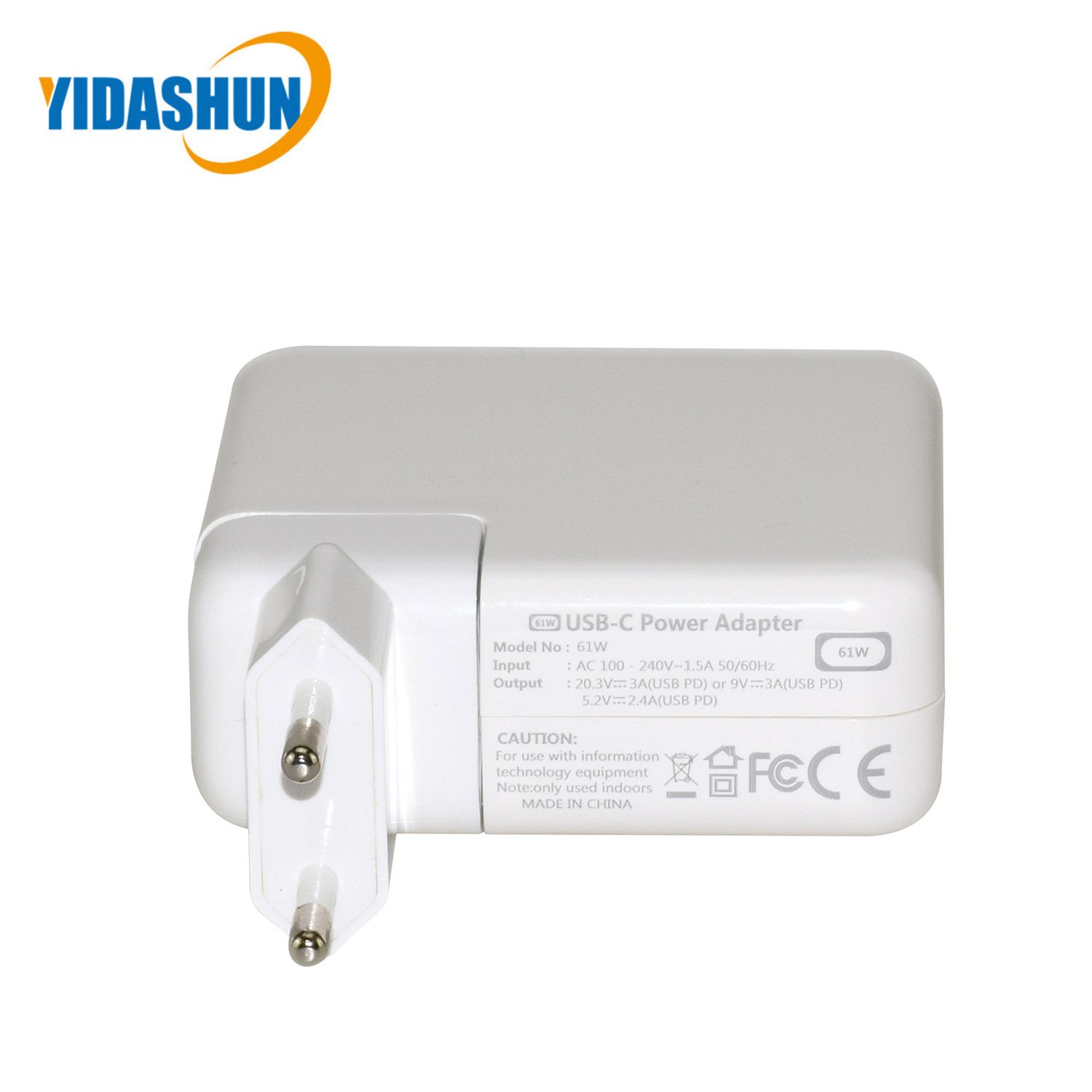 61W USB Type-C Power Supply Adapter