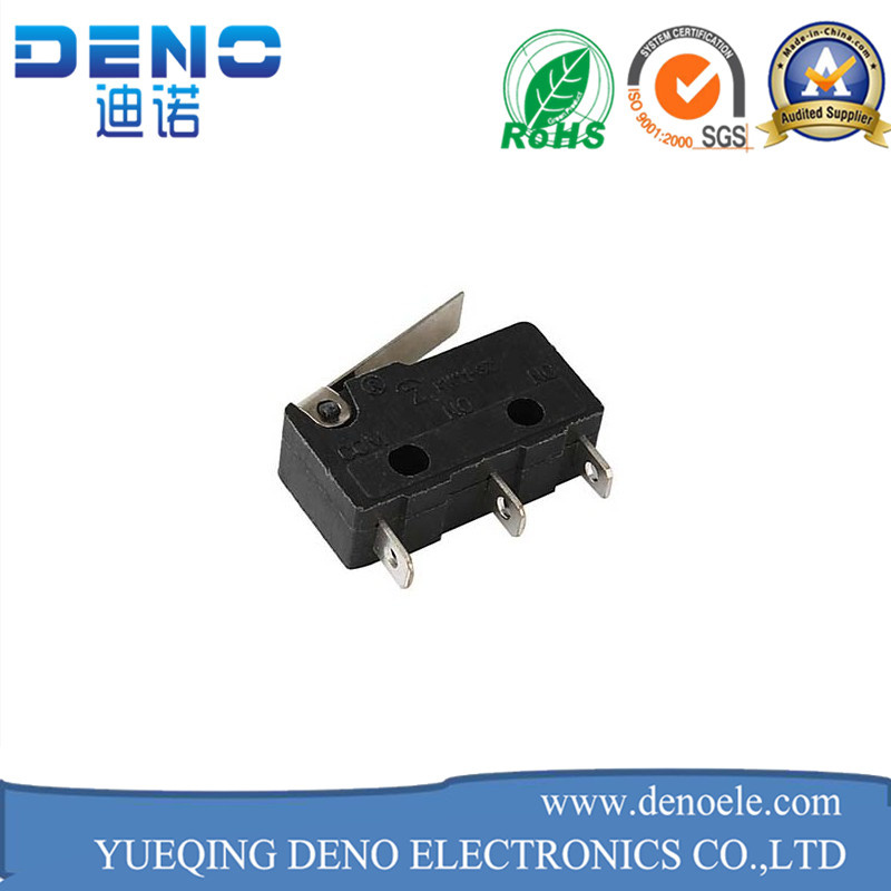 3 Pin Plunger Panel Mount 5-10A 125V/250V Micro Switch