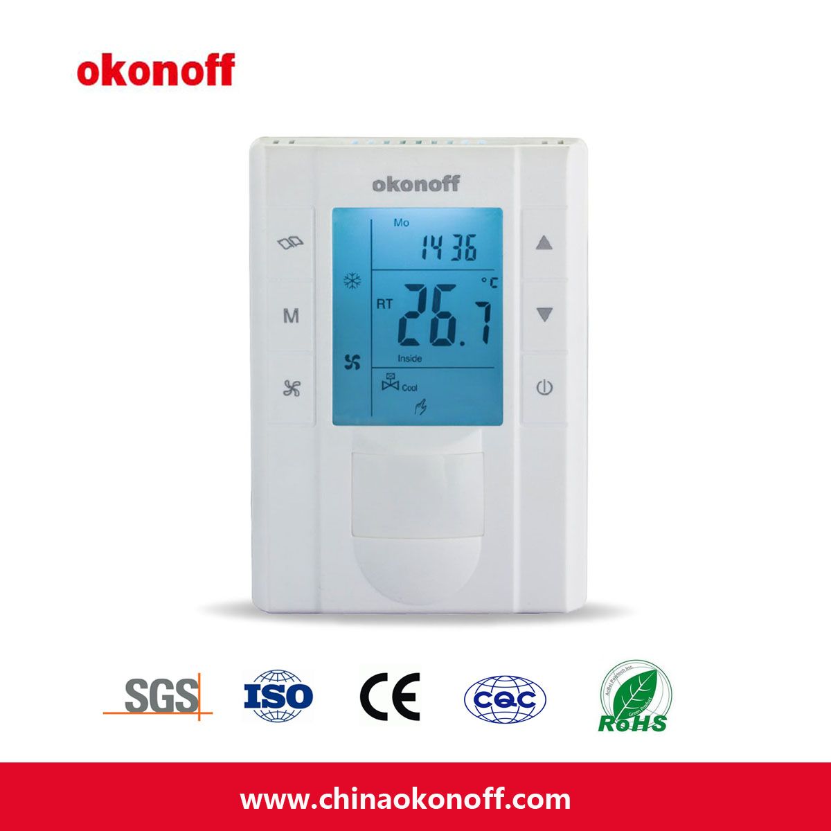 4-Pipe 10 Meters PIR Temperature Control (A7-F)