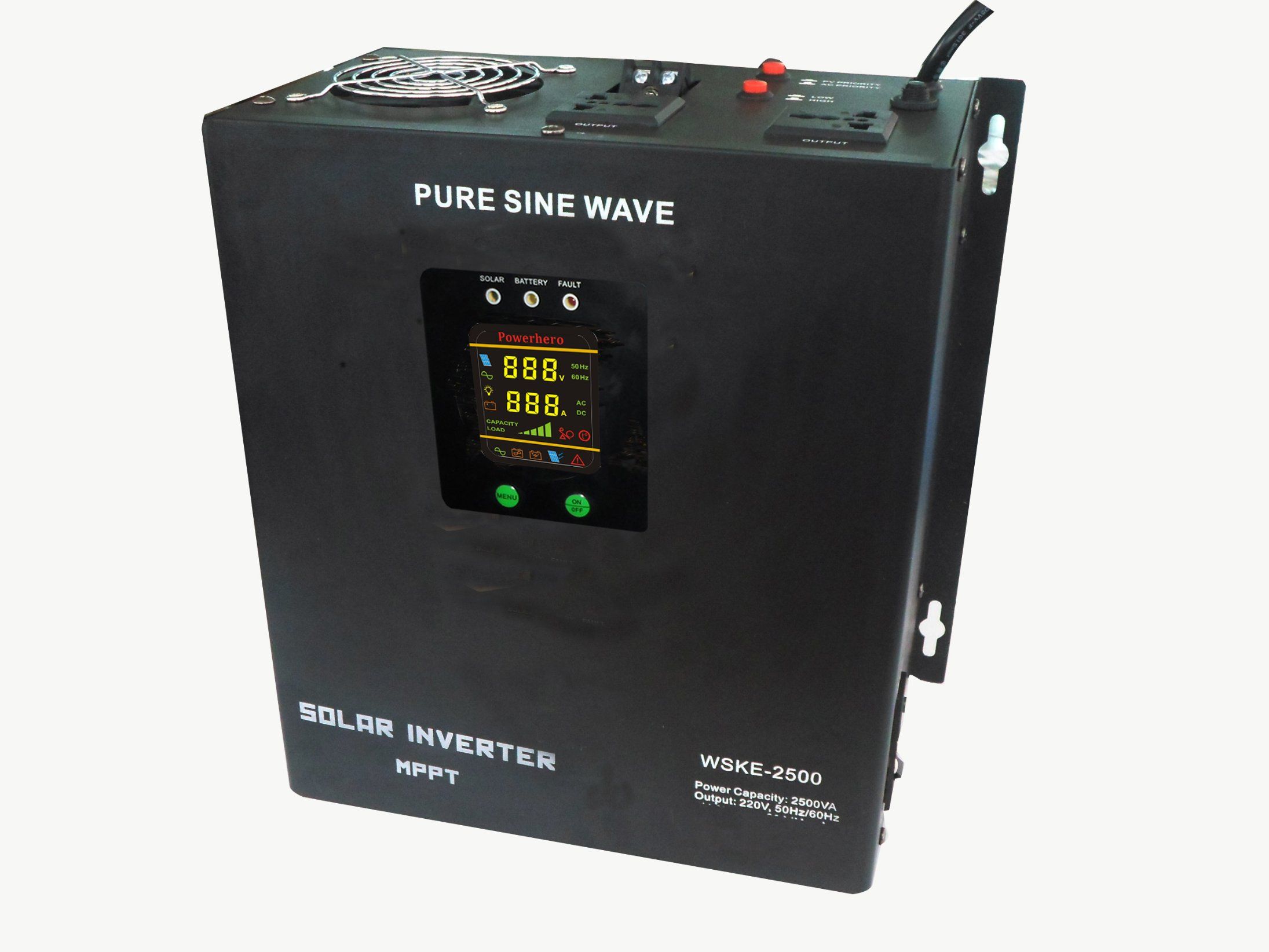 1400W 2 in 1 Hybrid off-Grid Solar Inverter with MPPT