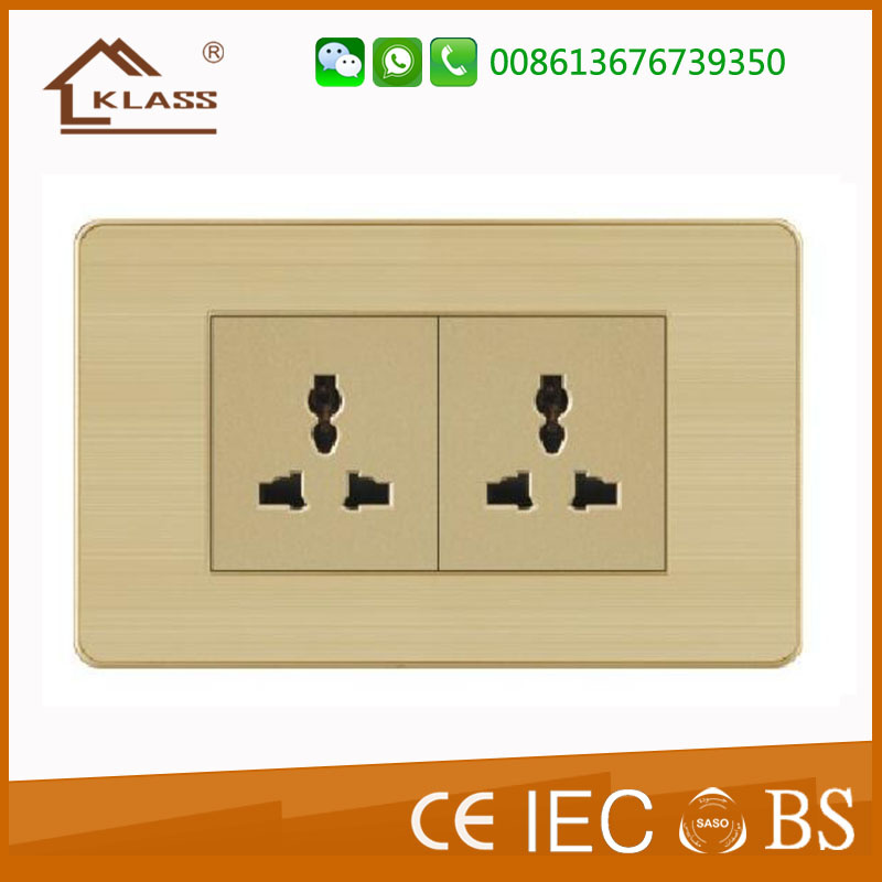 Double 3 Pin Universal Mf Socket Multi Pin Socket
