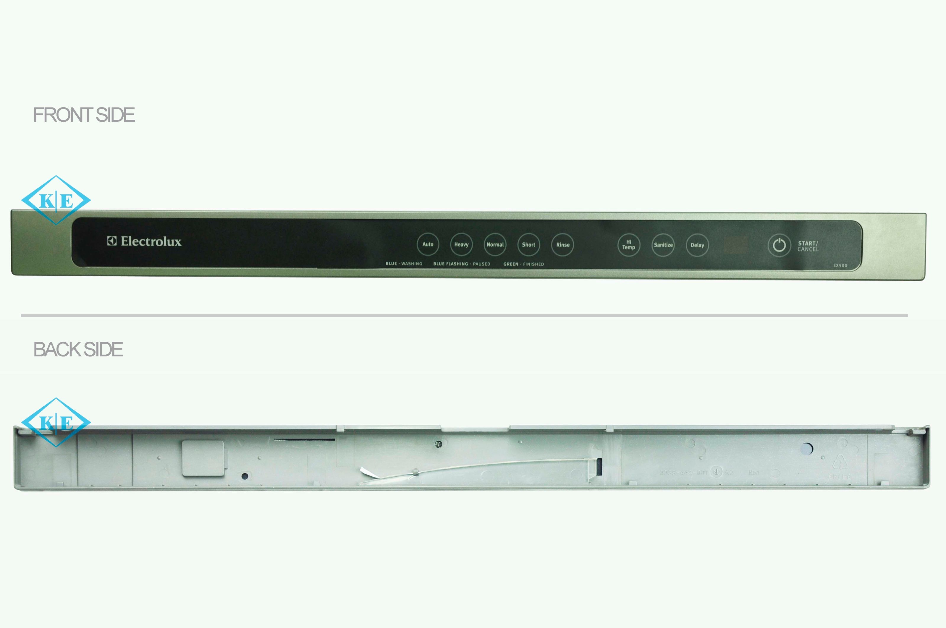 Electrolux Graphic Overlay with Plastic for Kitchen Products