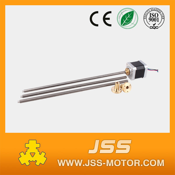 High Quality NEMA17 Linear Hybrid Stepper Motor, 3D Printer Non-Captive Linear Stepper Motor