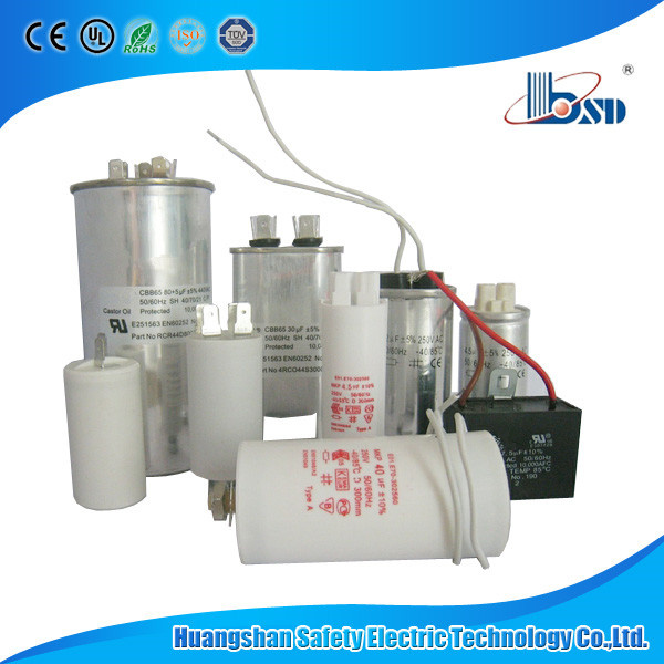 Aluminum Shell Capacitor Cbb65 with UL Certificate