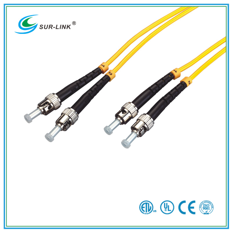 St-St Fiber Optic Patch Cord Single Mode Duplex