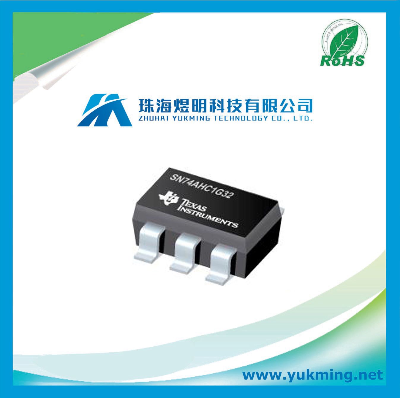 IC Integrated Circuit Sn74ahc1g32dbvt of Single 2-Input Positive-or Gate