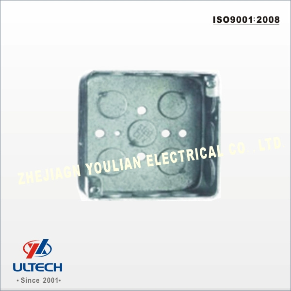 4x4 Steel Square Switch Box