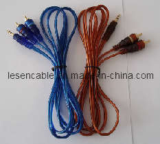 3.5mm Stereo Plug to 2RCA Cable