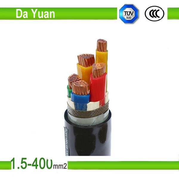 4 Core PVC Insulated and PVC Jacketed Power Cable