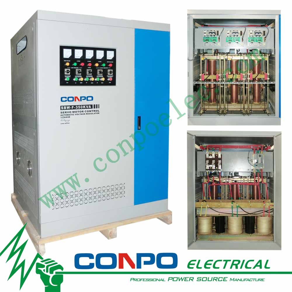 SBW-F-350kVA Split-Regulating Full-Automatic Compensated Voltage Stabilizer/Regulator