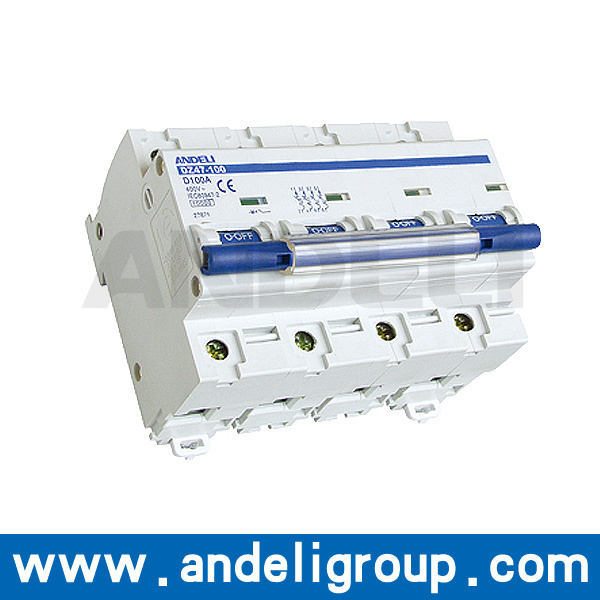 4 Pole MCB Miniature Circuit Breaker (DZ47-100)