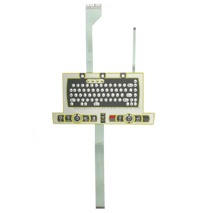 Polydome Touch Keyboard Panel Electrical Membrane Product Switch