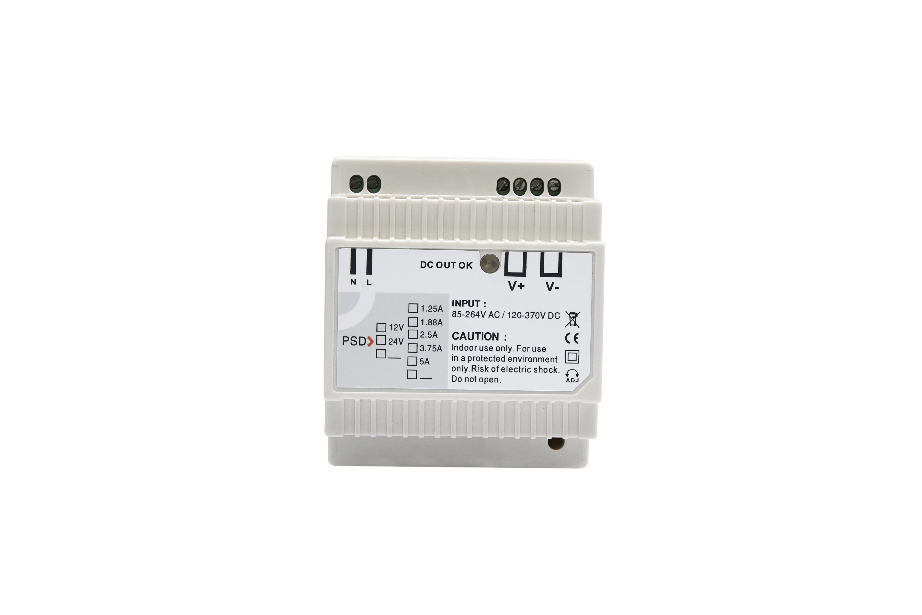 45W 12V 4A Switching Power Supply with Short Circuit Protection