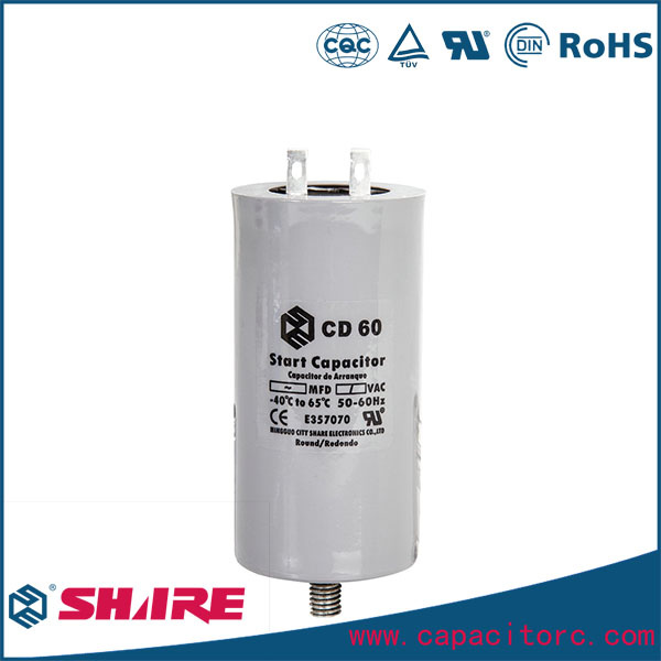 Electric 2.5UF Ceiling Fan Capacitor, Water Pump Capacitor