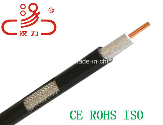 RG6 Coaxial Cable 4 Shielding /Computer Cable/ Data Cable/ Communication Cable/ Connector/ Audio Cable/Hanli Cable/Linan Cable
