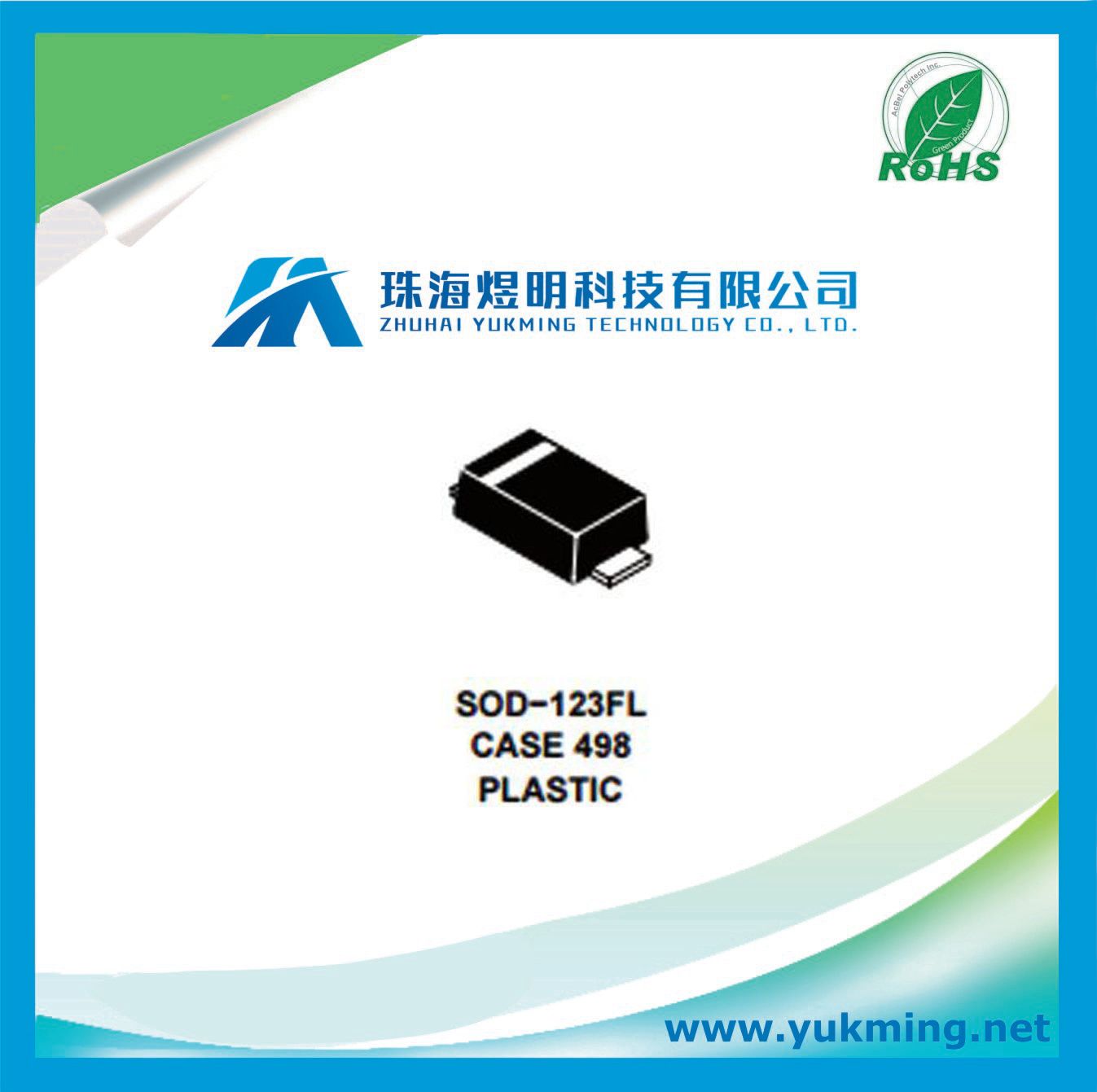 Diode of Electronic Component Schottky Power Rectifier Mbr120vlsft1g