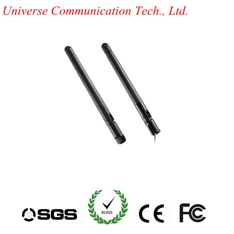 Black Waterproof 2.4GHz WiFi 1/4 Wave Stub Antenna