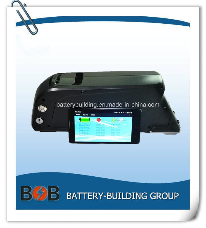 36V Lithium Rechargeable Battery with Bluetooth BMS and 5V USB Port