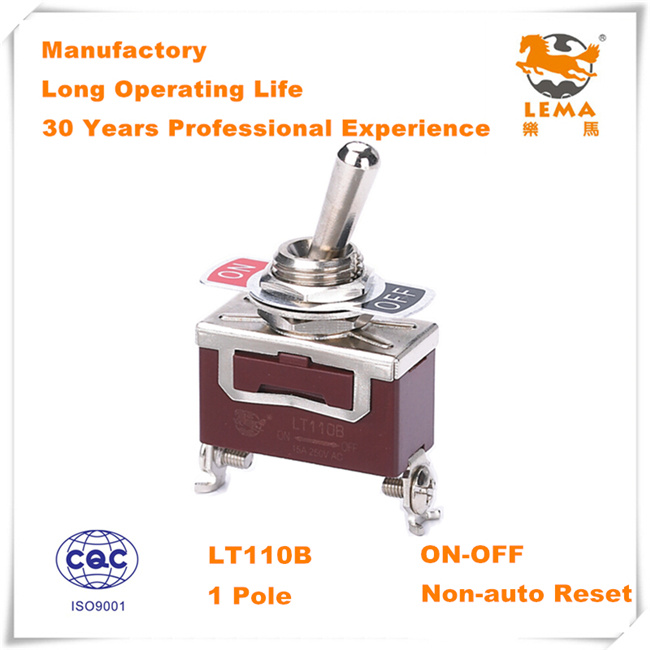 Lema Lt110b Single Pole Screw Terminal Toggle Switch