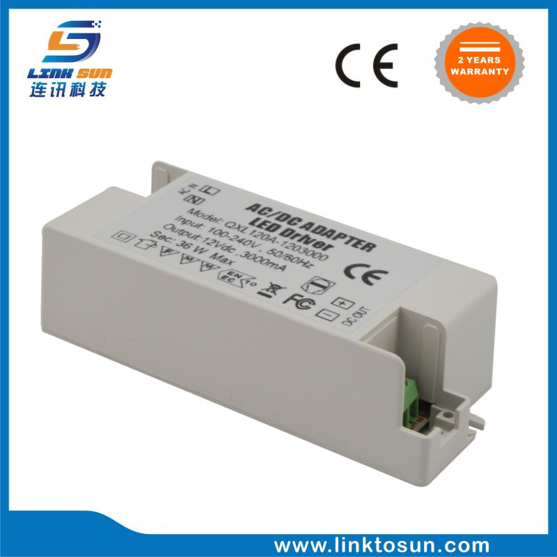 LED Power Supply 36W 12V 3A Constant Voltage LED Driver