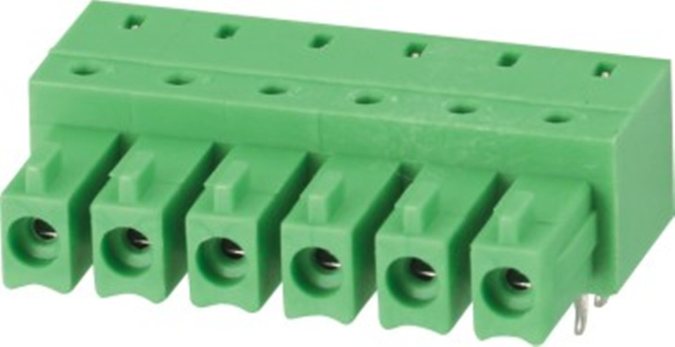 Male Pluggable Terminal Block with Double Row Pin Headers (WJ15EDGA-3.5)