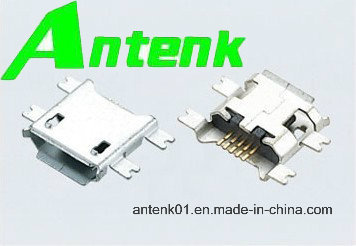 Micro USB 5p Receptacle B Type SMT Drop-in
