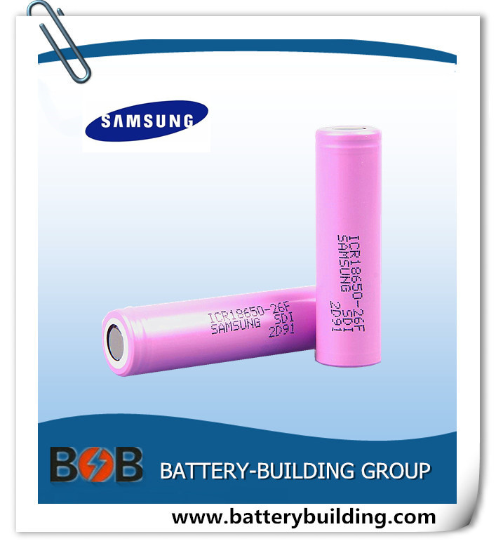 ICR18650-26F 2600mAh Lithium Battery