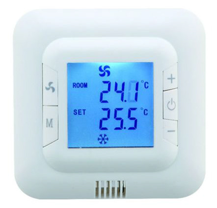 110V Digital Fan Coil Thermostat (HTW-31-F12)