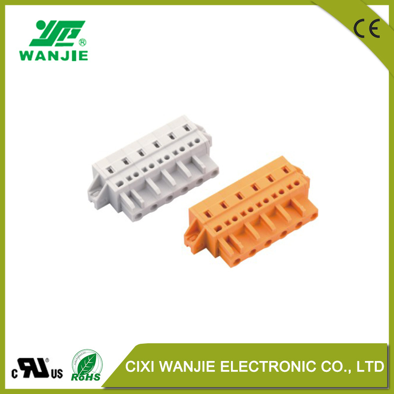 High Qualitymcs Terminal Block Wj0601/0701-01xx, Pitch 7.5/7.62mm