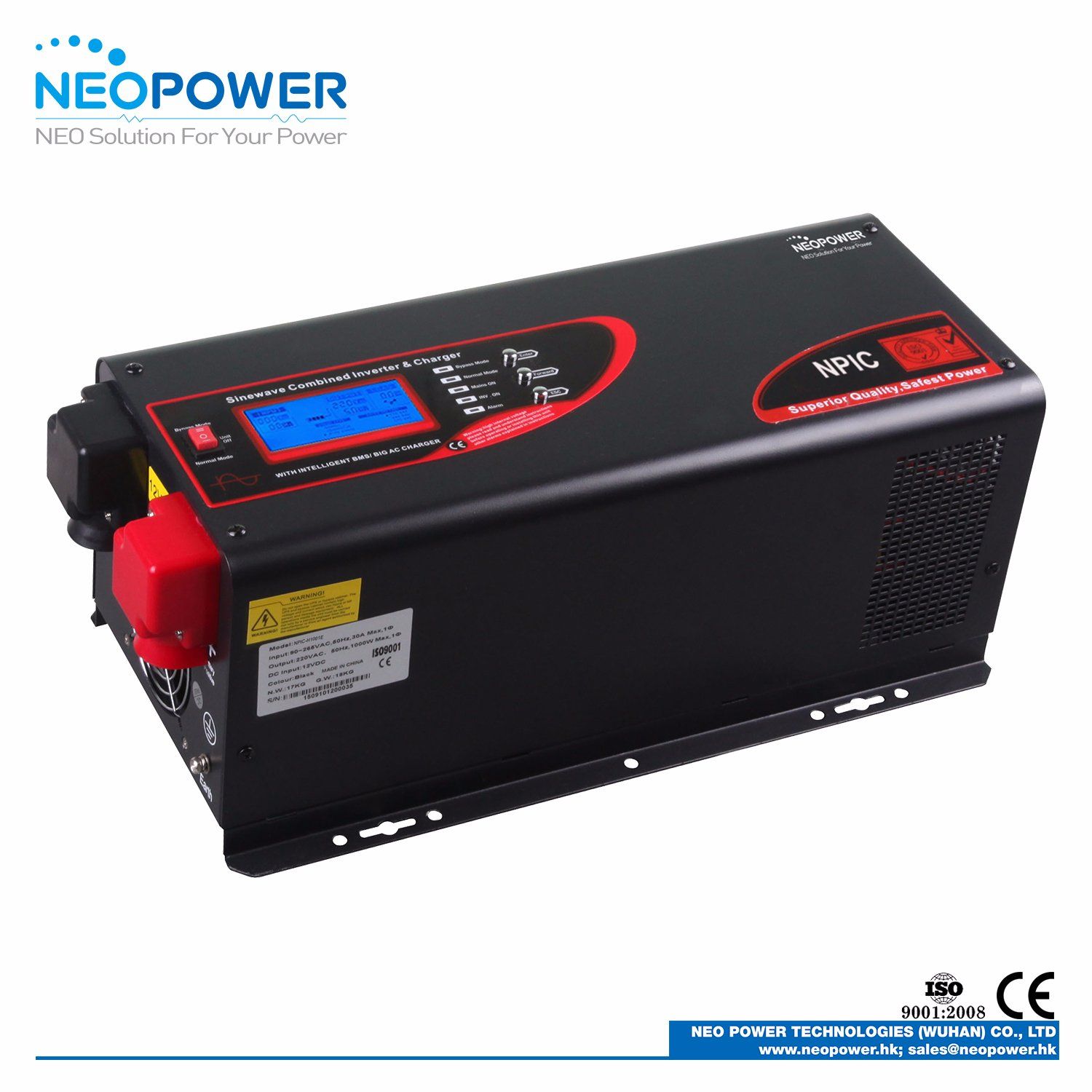 5kw RS232 Remote Management Power Inverter