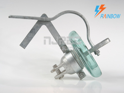 Ground Wire Type Toughened Glass Insulators