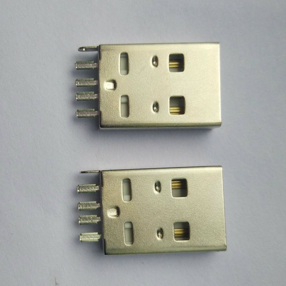 Short USB 2.0 Female Solder Type Connector