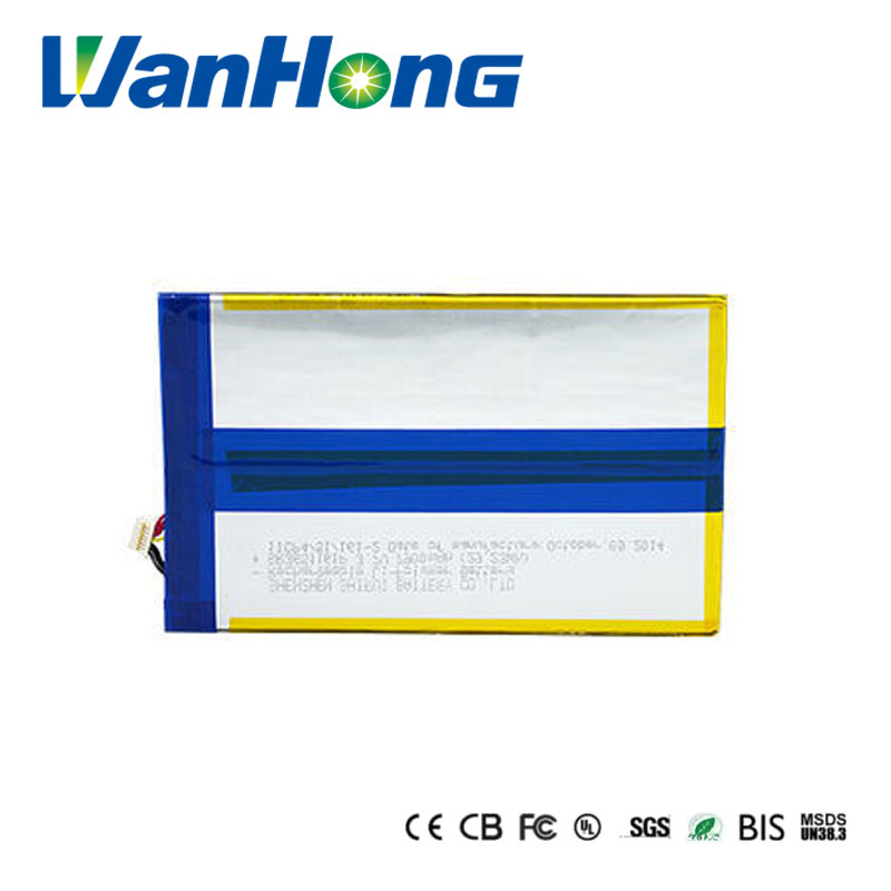 Rechargeable 3.7V/7900mAh Lithium Polymer Battery