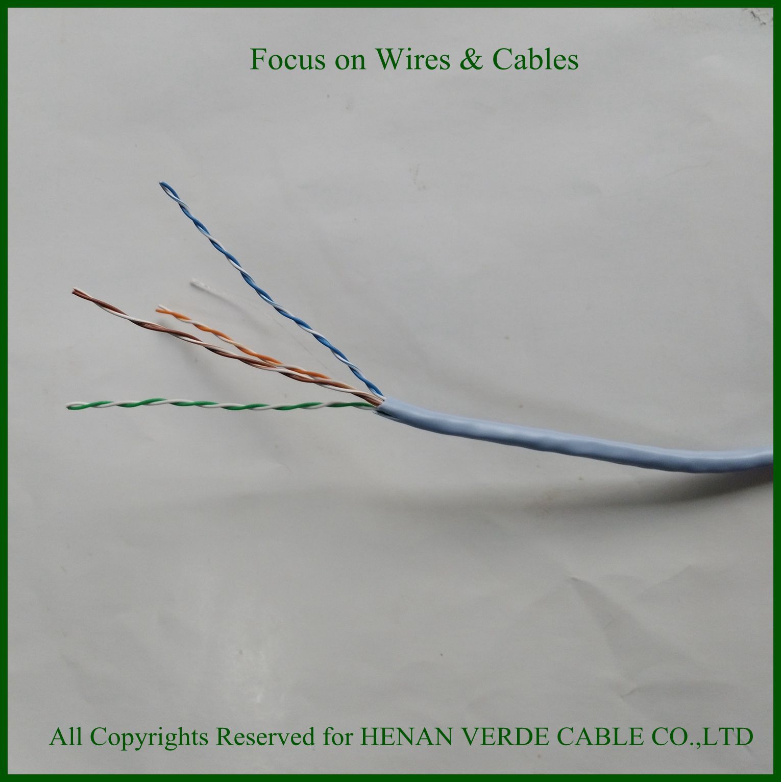 Hot Sale USA CAT6 Cat5e Cable for Network Communication
