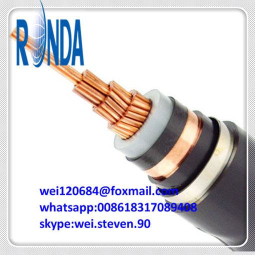 PVC Insulated Armored Copper Electrical Wire Cable