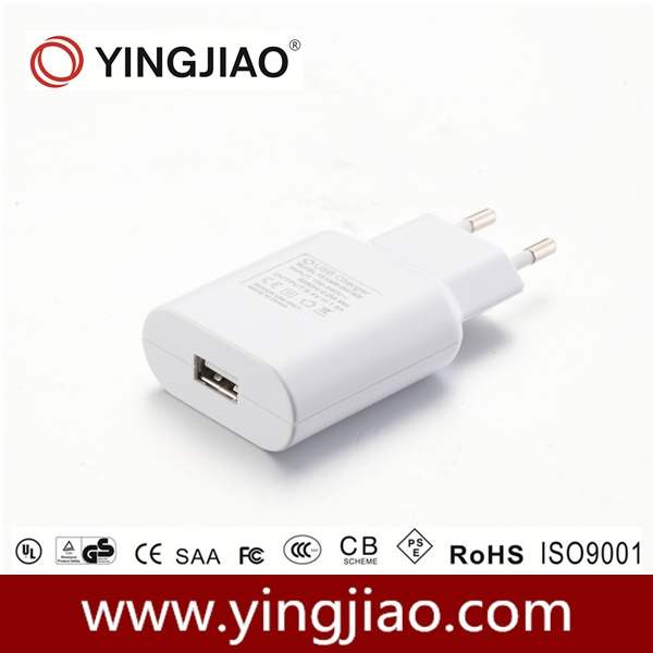 10W USB Universal Charger with Ce/EMC/ERP/RoHS Compliance