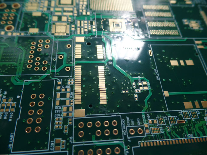 PCB Impedance Controlled Board 10 Layer 1.6mm Thick with Enig