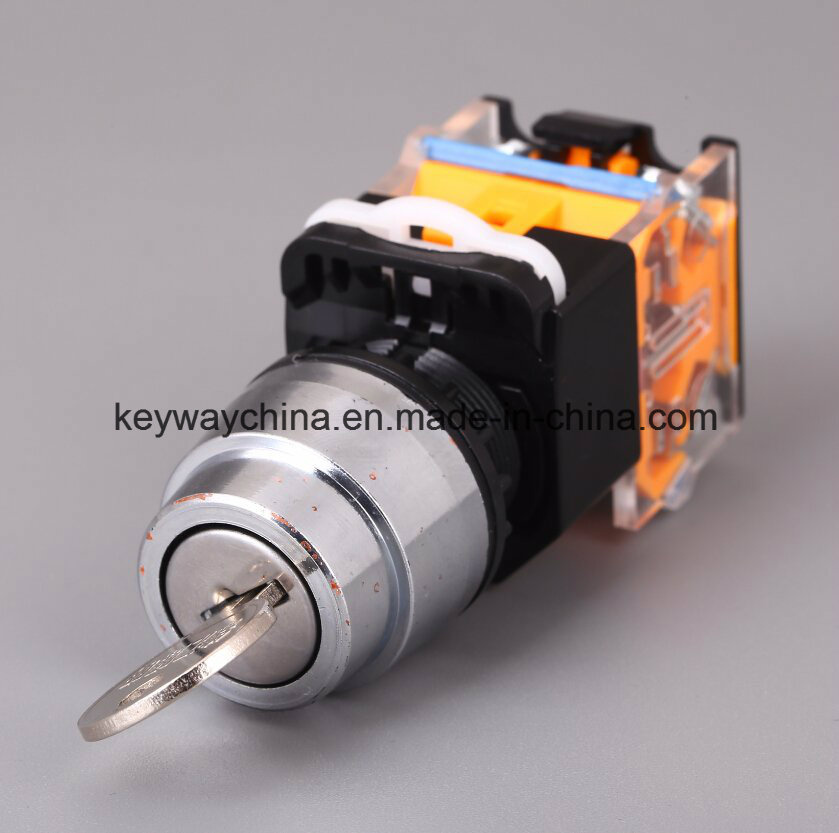 Keyway IP40 Key Type Push Button Switch (LA118M series)